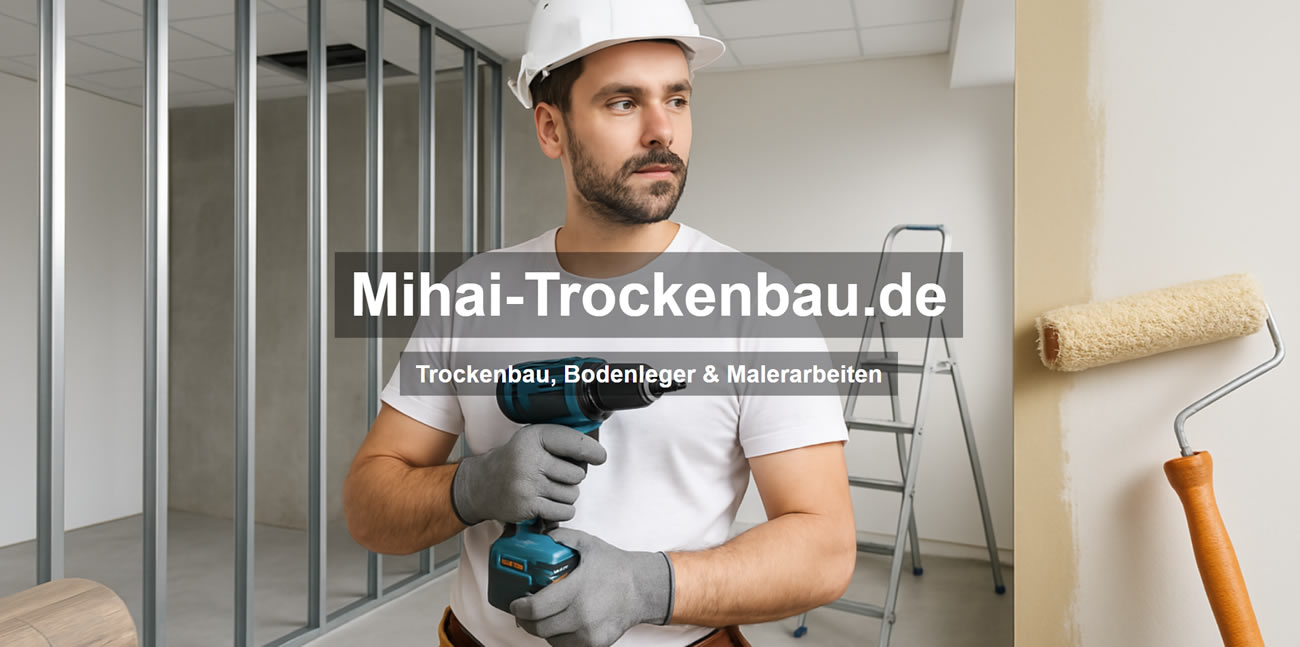 Trockenbau Leverkusen - ↗️Trockenbau-Ausbau-Brandschutz.de: ✔️Maler, Bodenverlegung, Decken, Renovierung